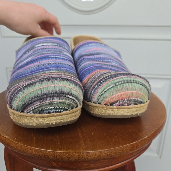 Dansko Professional Jute Artisan Weave Espadrille Clog - Picture 10 of 11